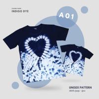 ราคา มัดย้อมคราม คลาสสิคแห่งงานมัดย้อมคราม สีสด ลายสวย รุ่น Indygo ผลิตจากผ้าคอตตอนตัดเย็บดี งานคราฟแฮนด์เมค ย้อมมือทุกตัว พร้อมส่ง มีทั้งของเด็กและผู้ใหญ่ ใส่ได้ชาย หญิง (21257180263)