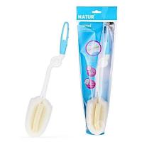 ราคา NATUR เนเจอร์ แปรงล้างขวดนม รุ่นหมุนได้ 360 องศา แพ๊ค 1 ชิ้น (21346080715)