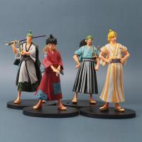 ราคา 17ซม หนึ่งชิ้น The Grandline Men Roronoa Zoro Vinsmoke Sanji Trafalgar Nami Boa Hancock Land Of Wano ประเทศ Ver ตุ๊กตาขยับแขนขาได้ (7669930650)