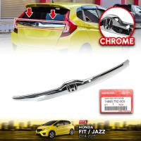 ราคา ของแท้ คิ้วฝากระโปรงท้าย คิ้วฝาท้าย พร้อมโลโก้ เว้ารูกุญแจ รุ่น ฮอนด้า แจ๊ส HONDA JAZZ GK ปี 2014 2018 1 ชิ้น ของเดิมติดรถ (17135014213)