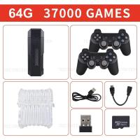 ราคา X2บวก4K แท่งเกม HD เครื่องเล่นวิดีโอเกม128G 41000ในตัวเกม3D 40 จำลองสำหรับ N64 PSP PS1ที่มีตัวควบคุมไร้สาย (21170763822)