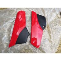 ราคา ฝากระเป๋าข้าง Yamaha DT125 DT175 ถังอูฐ สีแดง คู่ ซ้าย ขวา (21315337709)