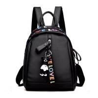 ราคา Pretty Girl กระเป๋าเป้สะพายหลัง กระเป๋าสะพายหลังผู้หญิง backpack women Black (418485481)