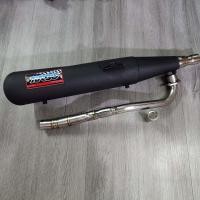 ราคา ท่อเวฟ125 เทอร์โบ ผ่าดัง ไส้เงียบ WAVE125R S ไฟเลี้ยวบังลม คอ28ออก32 คอลาย จุกเลสโต มี มอก เสียงเหมือนท่อชาญสปีด (18752983621)