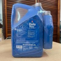 ราคา น้ำมันเครื่อง Caltex คาลเท็กซ์ เดโล่ ซิลเวอร์ Delo Silver SAE 15W 40 20W 50 ขนาด 6 1 ลิตร แถมเสื้อยืด (18109221487)
