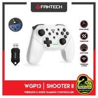 ราคา FANTECH WGP13 SHOOTER II Wireless 2 4Ghz Gaming Controller จอยเกมมิ่ง joystick คอนโทรลเลอร์ พร้อมกิฟยางด้านข้างเพิ่มความกระชับมือ รูปทรงสไตล์ X BOX ONE สำหรับ PC PS3 (11673906250)