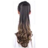 ราคา แฮร์พีช หางม้า แบบหนีบ ผมลอน ดิพปลายทูโทน ใช้ได้ทั้งเด็กและผู้ใหญ่ (773820511)