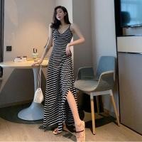 ราคา PPPfashion เดรสสายเดี่ยว ผ้ายืด (21156764627)