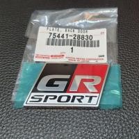 ราคา ของแท้ GR SPORT โลโก้ สีแดง ดำ บรอน์ ติดท้ายรถ ของแท้ สำหรับ โตโยต้า รีโว้ ฟอจูนเนอร์ 2019 2023 For HILUX REVO FORTUNER GENUINE PARTS (18455355922)
