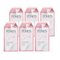 ราคา Ponds Tone up Cream 7 g x6 pcs พอนด์ส ไวท์ บิวตี้ โทนอัพ ครีม สูตรน้ำนม 7 กรัม x6 ชิ้น (9904968531)