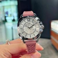 ราคา ของแท้100 พร้อมส่งที่ไทย นาฬิกา COACH 14502095 BOYFRIEND SMALL RUBBER STRAP WATCH ขนาด 34 mm (14624240437)