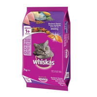 ราคา วิสกัส Whiskas อาหารเม็ดสำหรับแมว รสปลาทะเล รสปลาทู ขนาด 7 กก 20 กก (16326254307)