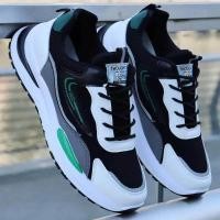 ราคา Sona shoe Store ฤดูใบไม้ร่วงใหม่กีฬาผู้ชายรองเท้าตาข่ายระบายอากาศรองเท้าข้ามพรมแดนของผู้ชายรองเท้าผ้าใบขนาดใหญ่ทอตาข่ายรองเท้าผ้าใบผู้ชาย (16970662678)