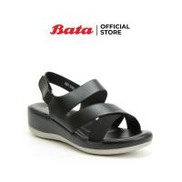 ราคา Bata COMFIT รองเท้าเพื่อสุขภาพ Comfortwithstyle รองเท้าเสริมส้น รองเท้ารัดส้น รองเท้าส้นสูงแบบรัดส้น สำหรับผู้หญิง สีดำ รหัส 6616483 (7919632865)