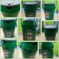 ราคา กระติกไฮเนเก้น กระติกน้ำแข็ง สีเขียว จุน้ำ1 5ลิตร เก็บเย็นนาน (17214520417)