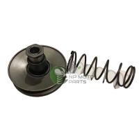 ราคา CLICK125 I PCX125 150 หลังชุดเล็ก ชุดล้อขับสายพานหลัง ชุดเล็ก ชุดชาม พร้อมสปิง รุ่น CLICK125i ปี 2012 2019 PCX125PCX150 ปี 2012 2017 (1447938386)