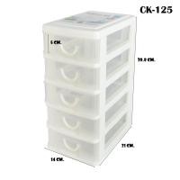 ราคา KEYWAY กล่องลิ้นชักมินิ 5 ชั้น No CK 125 (7530121708)