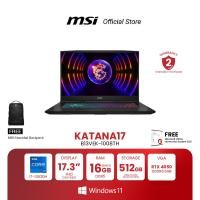 ราคา MSI NOTEBOOK Katana 17 B13VFK 1008TH 17 3 Intel Core i7 13620H RTX 4050 16GB DDR5 512GB NVMe PCIe SSD Gen4 Windows 11 Home Microsoft Office Home and Student 2021 โน้ตบุ๊ก (21093499814)