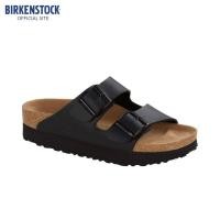 ราคา BIRKENSTOCK Arizona Grooved BF Black VEG รองเท้าแตะ ผู้หญิง สีดำ รุ่น 1018520 narrow (14014678981)