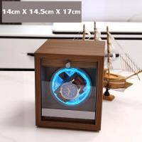 ราคา กล่องนาฬิกา กล่องหมุนนาฬิกา กล่องหมุนนาฬิกาอัตโนมัติ กล่องหมุนนาฬิกา ทรงตั้ง ปรับได้2โหมด watch winder (20879292444)