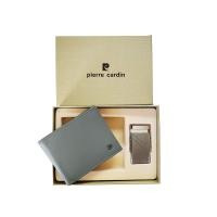 ราคา Pierre Cardin ปีร์แอร์ การ์แดง ชุดของขวัญ กระเป๋าธนบัตร เข็มขัดหัวออโต้ Pierre Cardin Giftset wallet belt รุ่น G23 WB A พร้อมส่ง ราคาพิเศษ (21074049169)