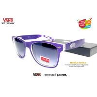 ราคา VANS แว่นตากันแดด W 6 ฟรีแถม ผ้าเช็ดเลน ถุงแว่นตา ขนาดเลนส์ 50 mm (15552598368)