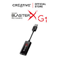 ราคา CREATIVE Sound Blaster G1 External USB Sound Card รองรับ Windows macOS PS5ซาวด์การ์ด USB DAC Amp (1765556073)