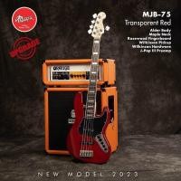 ราคา Maya MJB75 5 String Jazz Bass Upgrade เบส ไฟฟ้า 5 สาย (20747301637)