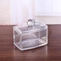 ราคา กล่องใส่สำลีคริสตัลคุณภาพสูงกล่องใส่สำลีแต่งหน้าอะคริลิคแบบฝาพับกล่องเก็บลิปสติกเครื่องสำอางค์กล่องใส่สำลีล้างเครื่องสำอาง (18074721533)