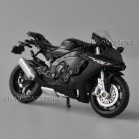 ราคา ของเล่นโมเดลรถมอเตอร์ไซค์ 1 18 Scale Diecast Motorcycle Model Yamaha YZF R1 Sport Bike (4823816125)