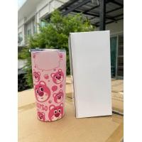 ราคา พร้อมส่งแก้วเก็บความเย็น ลายใหม่ ลายการ์ตูน สุดน่ารัก ขนาด 600 ml แถมหลอด (19420945402)