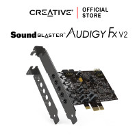 ราคา Sound Blaster Audigy Fx V2 ซาวด์การ์ด 5 1 PCI e สำหรับการอัพเกรดที่มาพร้อมกับ SmartComms Kit (14482215061)