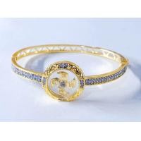 ราคา ชุบทอง 24k กำไลกังหันหมุนได้ นำโชค มงคล กำไลนำเข้า สร้อยข้อมือเพชร (21390162933)