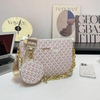 ราคา Mk 2023 French Joker out Baguette Bag Broad Chain Light Luxury Womens Bag Mother and Child Bag michael korsˉCommuter Shoulder Crossbody Women Bags Cross Body Shoulder Bags (20698391756)