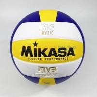 ราคา ของแท้ 100 วอลเลย์บอล Mikasa MV210 ลูกวอลเลย์บอล Size 5 หนังอัด PU ของแท้ มี มอก (17541814135)