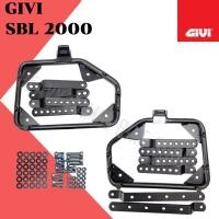 ราคา แร็คข้างอเนกค์ประสงค์ GIVI SBL 2000 ติดกล่องข้าง GIVI E22N (16184231425)