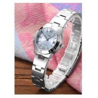 ราคา Casio รุ่น LTP 1241D 2A นาฬิกาข้อมือสำหรับผู้หญิง สายแสตนเลส หน้าปัดสีฟ้า สินค้าขายดี มั่นใจ ของแท้ 100 ประกันศูนย์ CMG 1 ปีเต็ม (382352693)