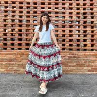 ราคา พร้อมส่ง กระโปรงช้าง ลายช้างไทย กระโปรงไปทะเล กระโปรงยาวลายช้าง (21386912136)