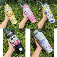 ราคา แก้วเก็บความเย็น แก้วน้ำเยติ 30oz แก้วน้ำสแตนเลส ขนาด890ml ลายการ์ตูน (21229765859)