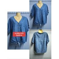 ราคา เสื้อยีนส์งานปัก มือสองคัดเกรด ผ้ายีนส์บาง ผ้าเด้งสีเข้มและสีบูลยีนส์ (21330249673)