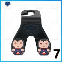 ราคา cartoon double head hook upgrade car seat hanging holder interior hook (20790739925)