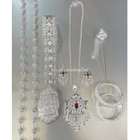 ราคา ชุดเซ็ท เครื่อง ประดับ ชุด ไทย สีเงิน (19137511888)