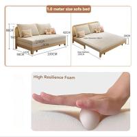 ราคา Oylif โซฟาปรับนอน โซฟาเบดปรับนอน sofa living room โซฟาราคาถูกๆ โซฟาสไตล์ญี่ปุ่น Wabi sabi โซฟาคอนโด โซฟาเจ้าหญิง OY2411 (21316761987)