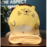 ราคา ของจับฉลาก หมอนผ้าห่ม หมอนตุ๊กตา หมอน ผ้าห่ม หมอนอิง ผ้าห่ม สัมผัสนิ่ม ขนาดกระทัดรัด พกพาสะดวก (21080983578)