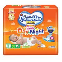 ราคา MamyPoko Happypants Day Night มามี่โพโค ผ้าอ้อมแบบสวม ยกลังบรรจุ 8 ห่อ (21342826348)