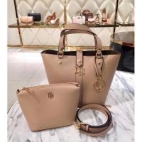 ราคา กระเป๋าLyn ทรงถัง มีใบลูก ถือได้สะพายได้ แท้outlet (19637616282)