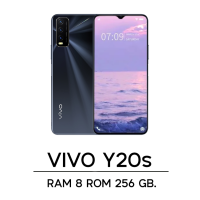 ราคา vivo Y20s RAM8GB ROM256GB จอ 6 51นิ้ว Android 10 แถมฟรีเคสใส ติดฟิล์มกระจก รับประกัน 1 ปี (21356613009)