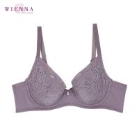 ราคา hot WIENNA DB41484 เสื้อชั้นในเวียนนา สีขาว สีเนื้อ สีดำ สีฟ้าอมม่วง สีม่วงเข้ม TULIP CARNATION 9230 (20499582871)