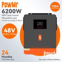 ราคา PowMr 6 2kw ตัวแปลงพลังงานแสงอาทิตย์แบบผสมไฮบริดบนกริด MPPT อินเวอร์เตอร์ไฮบริด48V 500VDC ปิด เปิดกริดตัวแปลงพลังงานแสงอาทิตย์แบบผสมอินเวอร์เตอร์ไฮบริด (21391188076)