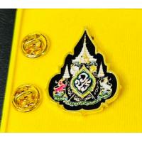 ราคา เข็มกลัดชุปทองลงยา งานสวยตรงปก (21336724191)